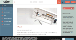 Desktop Screenshot of cutform.ch
